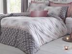 Dreams & Drapes - Indra Print Reversible Duvet Cover Set, Blush, Single