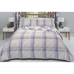 Dreams & Drapes - Kew - Easy Care Duvet Cover Set - Double, Lilac