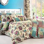 Dreams & Drapes - Marinelli - Easy Care Duvet Cover Set | Double Bed Size | Teal Bedding