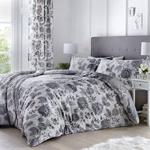 Dreams & Drapes - Marinelli - Easy Care Duvet Cover Set - Single, Grey