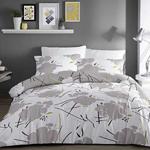 Dreams & Drapes Starline-Easy Care Duvet Cover Set, Grey, King