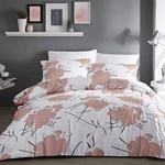 Dreams & Drapes Starline-Easy Care Duvet Cover Set, Polyester, Blush Pink, Double