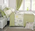 Dreams N Drapes Botanique Green Duvet Cover - Kingsize.