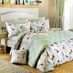 Dreams 'n' Drapes Country Journal Floral & Butterfly Print Reversible Duvet Cover Set, Multi, Super King