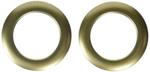 Dritz 1-9/16-Inch Inner Diameter Plastic Curtain Grommets, Pack of 8, Antique Gold