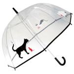 Drizzles Adults Unisex Dome Cat Umbrella