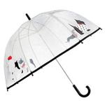 Drizzles Adults Unisex Dome Dog Umbrella (One Size) (Black)