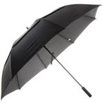 Drizzles Mens Auto Double Canopy Golf Umbrella (One Size) (Black)