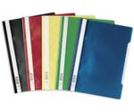 DURABLE 252300 Clear view Folder (A4 Standard, PP), Pack of 25, Assorted Colours