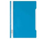 DURABLE 252306 Clear view Folder (A4 Standard, PP) Pack of 25, Blue