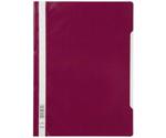 DURABLE 252335 Clear view Folder (A4 Standard, PP) Pack of 25, Crimson