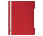 DURABLE 257003 Clear View Folder, Extra Wide, Pack of 25, Red