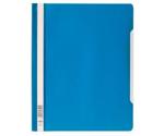 DURABLE 257006 Clear View Folder, Extra Wide, Pack of 25, Blue