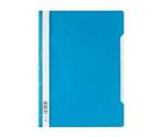 DURABLE 257306 Clear View Folder Standard A4 , Polyprop, 227 x 310 mm, Pack of 50, Blue