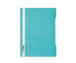 DURABLE 257320 Clear View Folder Standard A4 , Polyprop, 227 x 310 mm, Pack of 50, Turquoise