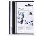 DURABLE 257901 Presentation Folder DURAPLUS® with clear inside pocket for A4, Pack of 25, Black