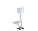 DURABLE Crystal Sign Stand A3