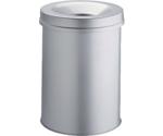 DURABLE Round Metal Bin 15 Litres