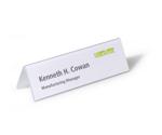 DURABLE Table Place Name Holders 61x210mm