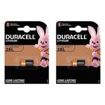 Duracell 28L Lithium Battery 2 Pack