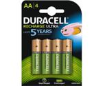 Duracell 4x Rechargeable AA Mignon 1,2V 2400 mAh