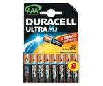 Duracell 8x AAA / LR03 Ultra M3 MN2400