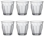 Duralex Picardy Water Glass 250 ml DU-1027A x6