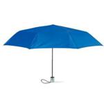 eBuyGB Mini Folding Compact with Pouch, Manual Opening Stick Umbrella, 94 cm, Light Blue