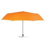 eBuyGB Mini Folding Compact with Pouch, Manual Opening Stick Umbrella, 94 cm, Orange