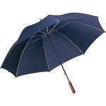 eBuyGB Unisex's 47″ Extra Large Wedding Golf Umbrella Classic Wooden Stick Handle Manual Open Brides Bridesmaids Brolly, Blue, Pack of 1