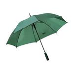 eBuyGB Unisex's Large Golf Wedding Colourful Automatic Brolly Sun Protection with Rain & Wind Resistance Fiberglass Frame Classic Foam Handle-Walking/Photoshoot Stick Umbrella, Green, 37″