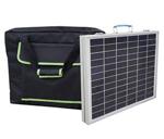 ECO-WORTHY 50W Folding Suitcase Portable Solar Panel 12V Battery Power W/Controller Camp