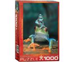 Eurographics Puzzles Red-Eyed Tree Frog (1000 Pieces)