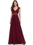 Ever-Pretty Womens Elegant Floor Length Grecian Style Homecoming Dresses, 16, Burgundy