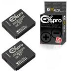 Ex-Pro DMW-BLH7E 680mAH Digital Camera Battery x2 for P@ DMC-GM1 GF7 8 10