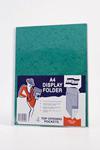 Exacompta Europa PVC Display Folder, 312 x 238 mm, 300 micron cover, A4, 4 Pocket - Green