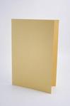 Exacompta Guildhall Square Cut Folder, 315 gsm, Foolscap - Yellow, Pack of 100