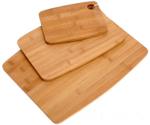 Excellent Houseware Bamboo Chopping Board Set 3 pcs