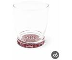 Excelsa Mandala Red Set of 6 glasses, glass