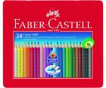 Faber-Castell Colour Grip 2001 Coloured Pencils - Tin of 24