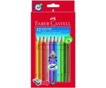 Faber-Castell Jumbo Grip Coloured Pencils - Pack of 12