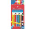 Faber-Castell Jumbo Grip Coloured Pencils - Pack of 8