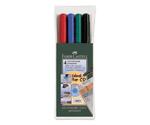 Faber-Castell Multimark 1513 permanent - Pack of 4