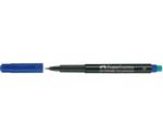 Faber-Castell Multimark S blau