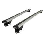 Farad Roof Bars Set for Ford Fiesta Active Mk7 18-20 Closed Rails Aluminium Aero