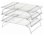 Faringdon Stackable Cooling Racks 25 x 34 cm Set of 3