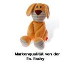 Fashy Microwavable Soft Toy Dog Brown