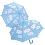 Floss & Rock Raindrops Colour Changing Umbrella Kids Childrens Dome Brolly Gift