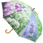 Flowers Walking Length Umbrella by Fallen Fruits