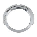 Fotodiox Lens Mount Adapter, M39 (39mm x1 Thread, Leica Screw Mount) Lens to Leica M Adapter with 28mm/90mm Frame Line, fits Leica M3 · M2 · M1 · M4 · M5 · CL · M6 · MP · M7 · M8 · M9, Hexar RF · Epson R-D1 · 35mm Bessa · Cosina Voigtländer · Minolta CLE · Rollei 35 RF · Zeiss Ikon